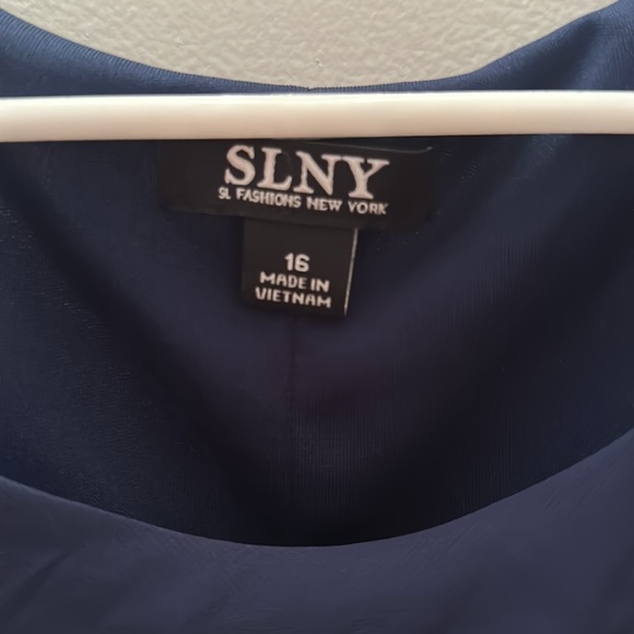 Plus Size Blue Dress - Picture 5 of 7